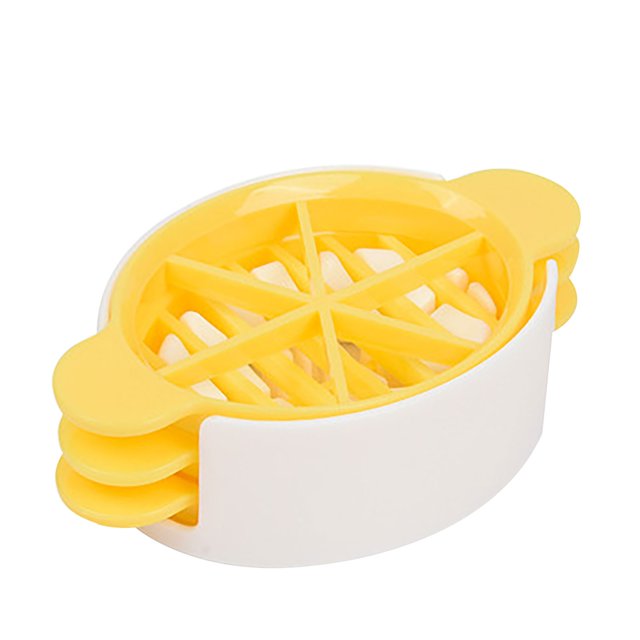 Is Suitable For Hard Boiled And Fruits, Multi-Function Manual Strawberry Cutter