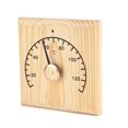 thumbnail image 4 of 0~140℃ Wooden Thermometer Temperature Display for Sauna Room Wall Mounted, 4 of 5