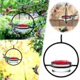 thumbnail image 3 of Transemion 3pack/lot Durable Hummingbird Diet Feeding Device With Attractive Red Base Just Hanging Up Feeder red, 3 of 6