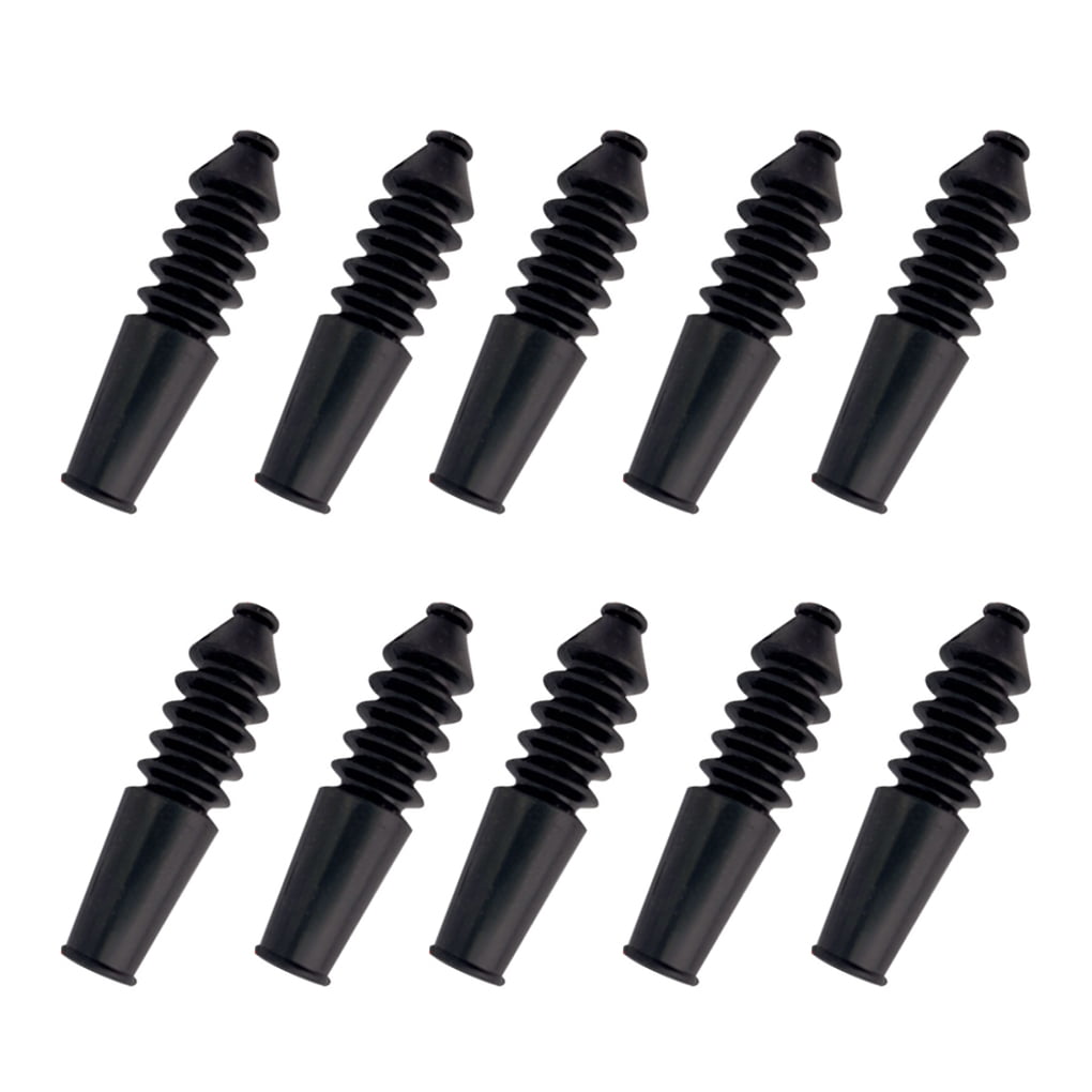 relayinert 1/2/3/5 10 Pieces Bike V Brake Noodles Lightweight Wear-resistant Excellent Protection Adjustable Cable Guide Pipe Lubricating Oil Type 4 1 Pc