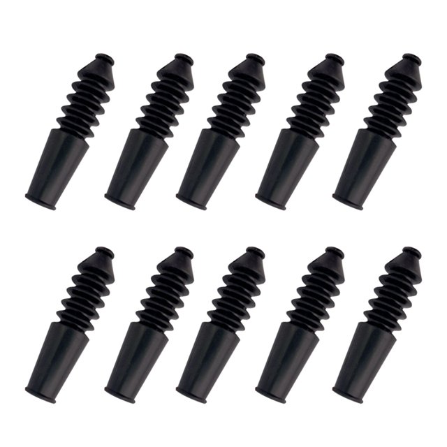 maskred 10 Pieces Bike V Brake Noodles Wear-resistant Friction Reducing Insulated Cable Guide Pipe Cycling Front Rear Type 4 1Set