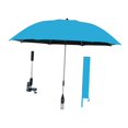 thumbnail image 2 of DOLITY Parasol de Plage 42 Pouces avec Pince Parasol Universel Polyvalent Bleu Lac, 2 of 9