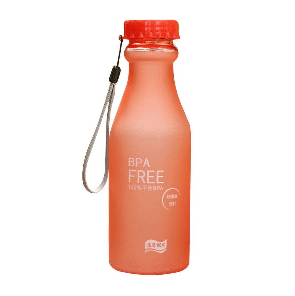 EGNMCR 550ML Outdoor Sports Travel Water Bottle Portable Leak-proof RD Bottle