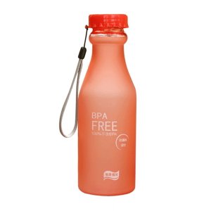 EGNMCR 550ML Outdoor Sports Travel Water Bottle Portable Leak-proof RD Bottle