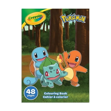 Crayola Pokémon Colouring Book, 48 Pages
