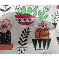 thumbnail image 5 of oneOone Coton Flex Tissu Feuilles & Imprimé Floral par Yard 40 Pouces de Large, 5 of 5
