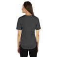 thumbnail image 4 of Inkmeso Coupe Régulière Col Rond Uni pour Femmes Manches Courtes Décontractées Tee-Shirt Doux, 4 of 7