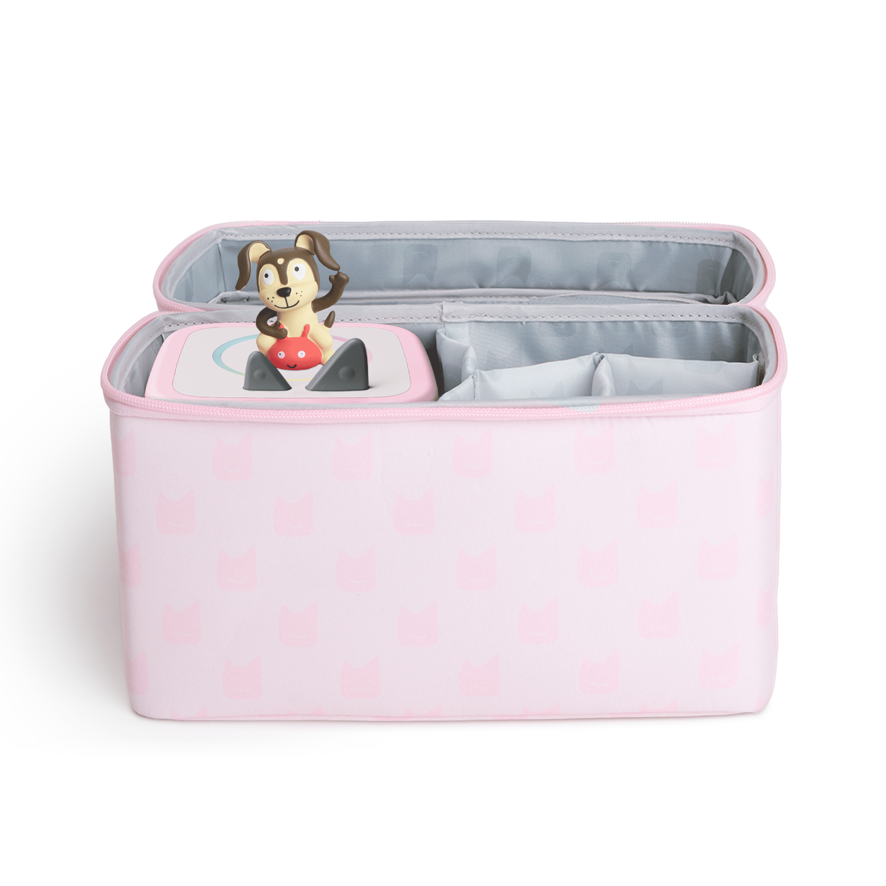 tonies Étui de transport tout-en-un Toniebox – Rose nuage