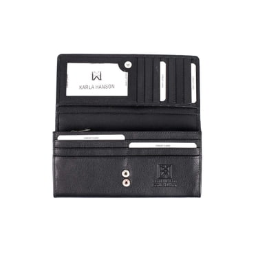 Karla Hanson Ingrid RFID Blocking Women's Continental Leather Wallet