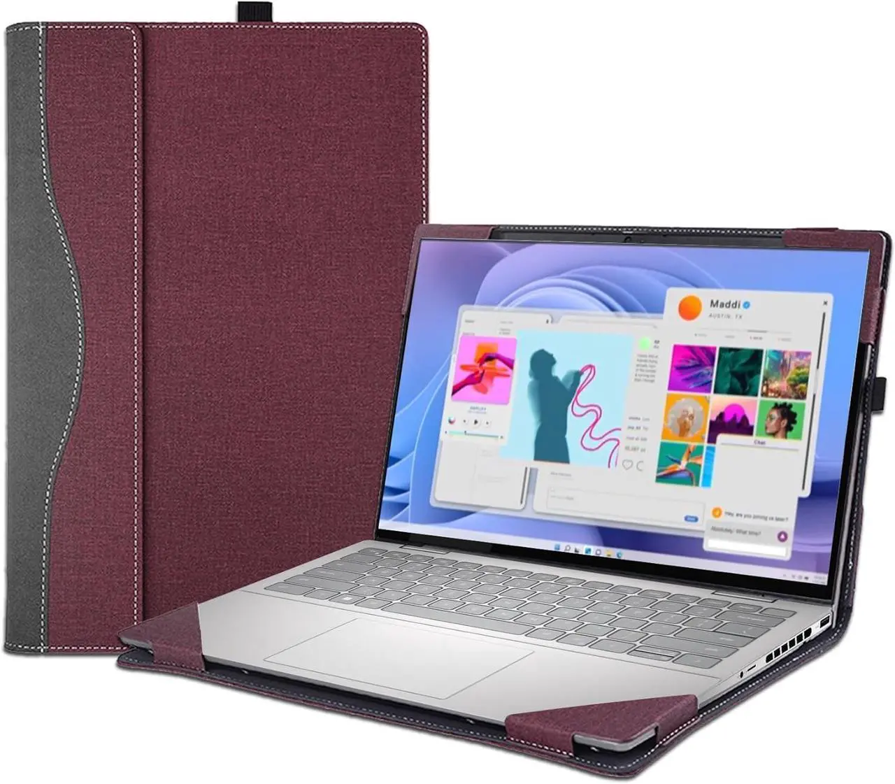 English Notebook Example Laptop Case Cover for Dell 14 Plus DB14250 & Pro 14 PC14255/PC14250 ...