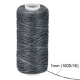 thumbnail image 4 of Unique Bargains Dim Gray Polyester Waxed Leather Sewing Thread, 55 Yards, 4 of 6