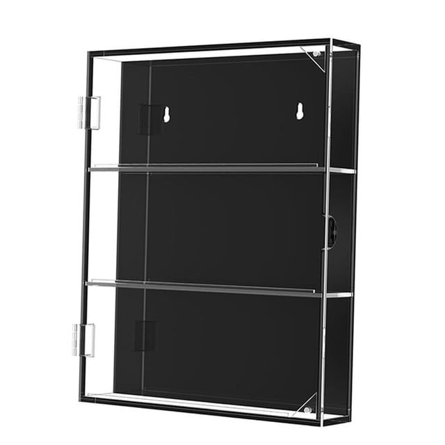 yingyy Baseball Card Display Cabinet for Protection Clear Sports 260x48x365mm View Case Card Display 3 tier
