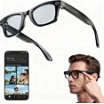 thumbnail image 1 of AI Smart Glasses with Camera, 800W HD Camera Glasses with Music & Call Features, Cameras Glasses Anti-Blue Light & UV Protection with 144 Translation, for Men Women (Blue Light Protection), 1 of 8