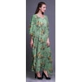 thumbnail image 3 of Bimba Caftan de Plage à Oiseaux, Paréo de Bikini, Robe Maxi pour Femmes, Long Caftan-S-L, 3 of 5