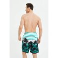 thumbnail image 4 of Mens Swim Trunks Long, Quick Dry Mens Boardshorts, 9 Inches Inseam Mens Bathing Suits with Mesh Lining, 4 of 8