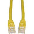 thumbnail image 1 of Cat6a Yellow Ethernet Patch Cable  Snagless Molded Boot  500 MHz  10 foot, 1 of 1