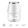 thumbnail image 4 of Garlic Masher Electric Stainless Steel 6-Blade Grinder with 1200 mAh Rechargeable Battery and Ergonomic Concave Design, 4 of 4