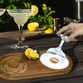 thumbnail image 4 of Oleegame 1PC Picnic Trays For Food Rimmer Tray Glass And Sugar Rim Bar Cocktail Dip Sugar Seasoning Plate, 4 of 7