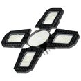 thumbnail image 2 of LED Garage Light E27 Folding Transformer Garage Light 100W High Power Industrial Lighting Light Quad Leaf, 2 of 5