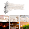 thumbnail image 4 of candle wick 100 pieces candle wicks candle wicks candle wick with foot sticker and center device for candle making, candle DIY 8 inch (20 cm), 4 of 4
