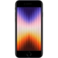 thumbnail image 2 of Refurbished Apple iPhone SE 3rd Gen (2022) 5G - 256GB – Midnight – 12MP Rear & 7MP Front Camera - Fully Unlocked Smartphone - Excellent Condition, 2 of 7