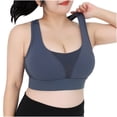 thumbnail image 1 of Timegard Racerback Bras for Women Plus Size Sports Bras Breathable High Support Athletic Gym Yoga Bras, 1 of 6