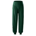 thumbnail image 5 of Dealovy Womens Yoga Pants High Waisted Baggy Comfy Solid Color Workout Running Gym Athletic Trousers with Pockets, 5 of 5