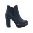 thumbnail image 3 of Unique Bargains Bottes Chelsea à Plateforme à Talons Hauts Épais à Fermeture Éclair pour Femmes, 3 of 8