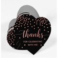 thumbnail image 3 of Inkdotpot Thanks For Celebrating With Me Birthday Bottle Tag Real Rose Gold Foil Favor Hang Tags Pack Of 100, 3 of 6