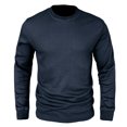 thumbnail image 3 of Chemises à Manches Courtes pour Hommes Chemise Sans Manches Slim à Manches Longues Col Rond Chemise Décontractée T-Shirt Haut Blouse Chemise à Manches Longues Hommes T-Shirts Sans Manches Hommes Chemises à Manches Courtes, 3 of 7