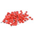 thumbnail image 1 of Kit de Connecteurs à Sertir en Cuivre, Borne de Viroles Isolées 100PCS Haute Résistance pour Fils Électriques 2x1.0mm2, 1 of 8