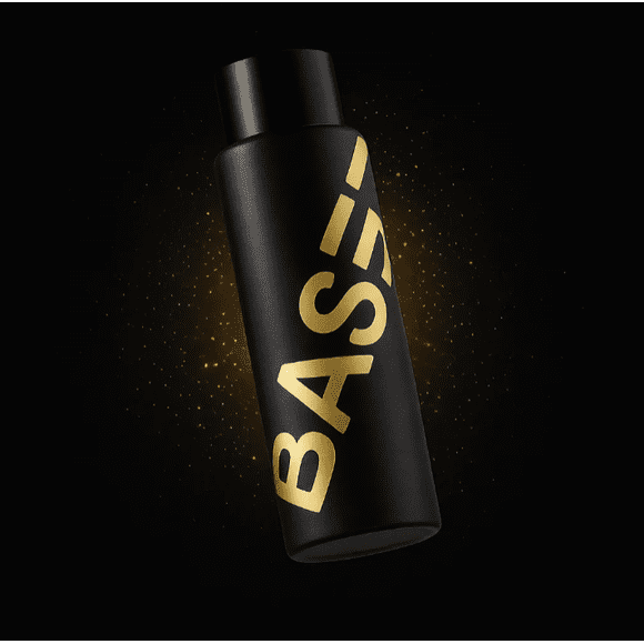 BASED Mens Shampoo with Peppermint & Coconut Oil - Invigorating & Cleansing - For A Refreshed Scalp - Sulfate & Paraben Free - 12 fl oz Makeup Organizers