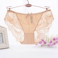 thumbnail image 1 of TIMIFIS Women's lace Underwear Low Waist Briefs Invisible Seamless Bikini lace Half Back Coverage Panties - Spring/Summer, 1 of 3