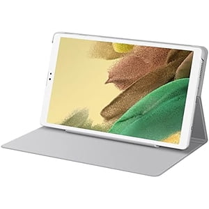 Refurbished (Good) Samsung Tab A7 Lite 8.7 Wi-Fi 32GB With Book Cover - Silver (SM-T220NZSBXAR)