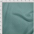 thumbnail image 3 of oneOone Viscose Chiffon Fabric Dot & Floral Block Decor Fabric Printed BTY 42 Inch Wide, 3 of 4