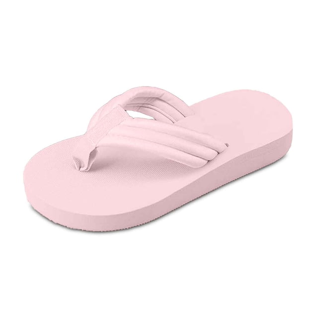 MIASHUI Womens Flip Flops Sandals Summer Comfortable Indoor Outdoor Beach Shoes,Pink,8