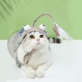 thumbnail image 4 of lionlar Funny Cat Feather Toy Head-mounted Interactive Teaser Catcher for Training Pink Dinosaur, 4 of 8