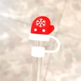 thumbnail image 4 of Couvercle de Paille de Noël Couvercle de Tasse 10mm Accessoire de Rouleau Réutilisable Bouchon de Paille Embout de Paille, 4 of 6