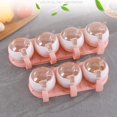 thumbnail image 2 of Boîte à Épices, Support à Épices Pots à Condiments, Conteneur de Rangement, 4 Pcs avec Couvercle et Cuillère Rose4, 2 of 5