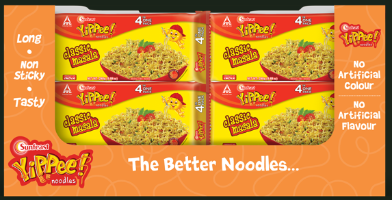Yippee Classic Masala Noodles 280 gram
