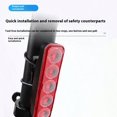 thumbnail image 2 of TACILIP Multi Mode Bicycle Variable Light Tail Light Unmatched Visibility High Adjustable Bicycle Variable Light Tail Light Bike Accessories, Gifts for Women, 2 of 4