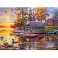thumbnail image 3 of Buffalo Games Darrell Bush Canoe Camp 1000 Piece Jigsaw Puzzle, 3 of 3
