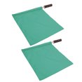 thumbnail image 2 of 2Pcs Arbitre Officiel Drapeaux en Acier Inoxydable Pole Sport Joueur de Ligne Main Drapeau Vert, 2 of 14