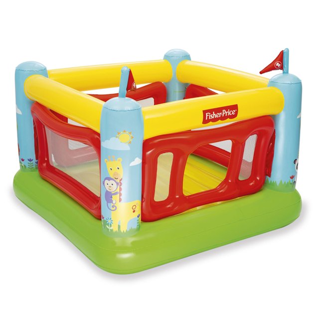 Fisher-Price Enfants Videur Gonflable Intérieur Rebond Maison Âges 3+