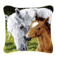 thumbnail image 1 of HLONK 1 Latch Hook Kits Material Package Adults Horse, 1 of 8