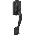 thumbnail image 2 of Front Entry Handleset with Left Handed Accent Door Lever Lower Half Grip Aged Bronze FE CAM Acc CAM LH, 2 of 7