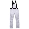 thumbnail image 2 of Men And Women Winter Windproof Ski Snowboarding Pants,Climbing Winter Pants For Men,Solid Color Waterproof Snow Pants Apply To Outdoor Ski Men And Women Birthday Gift Ideas, 2 of 5