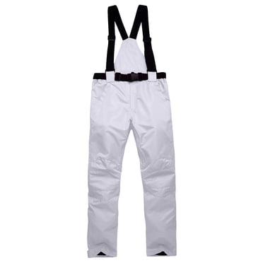 Fankiway Pantalons de Ski Épais Coupe-Vent, Imperméables et Chauds pour Hommes et Femmes, Simple et Double Planche