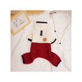 thumbnail image 1 of 1pc Pet Dog Warm Jumpsuit With Four Legs, Soft And Comfortable Winter Clothes, 1 of 1