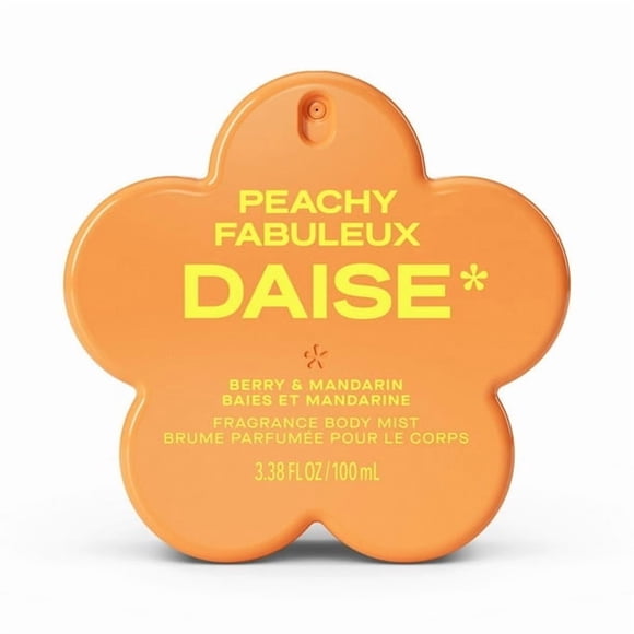 DAISE . Pêche DAISE Brume Corporelle Parfumée à la Mandarine aux Baies 3,3 fl oz/100 ml, Vaporisateur, Vaporisateur, Parfum